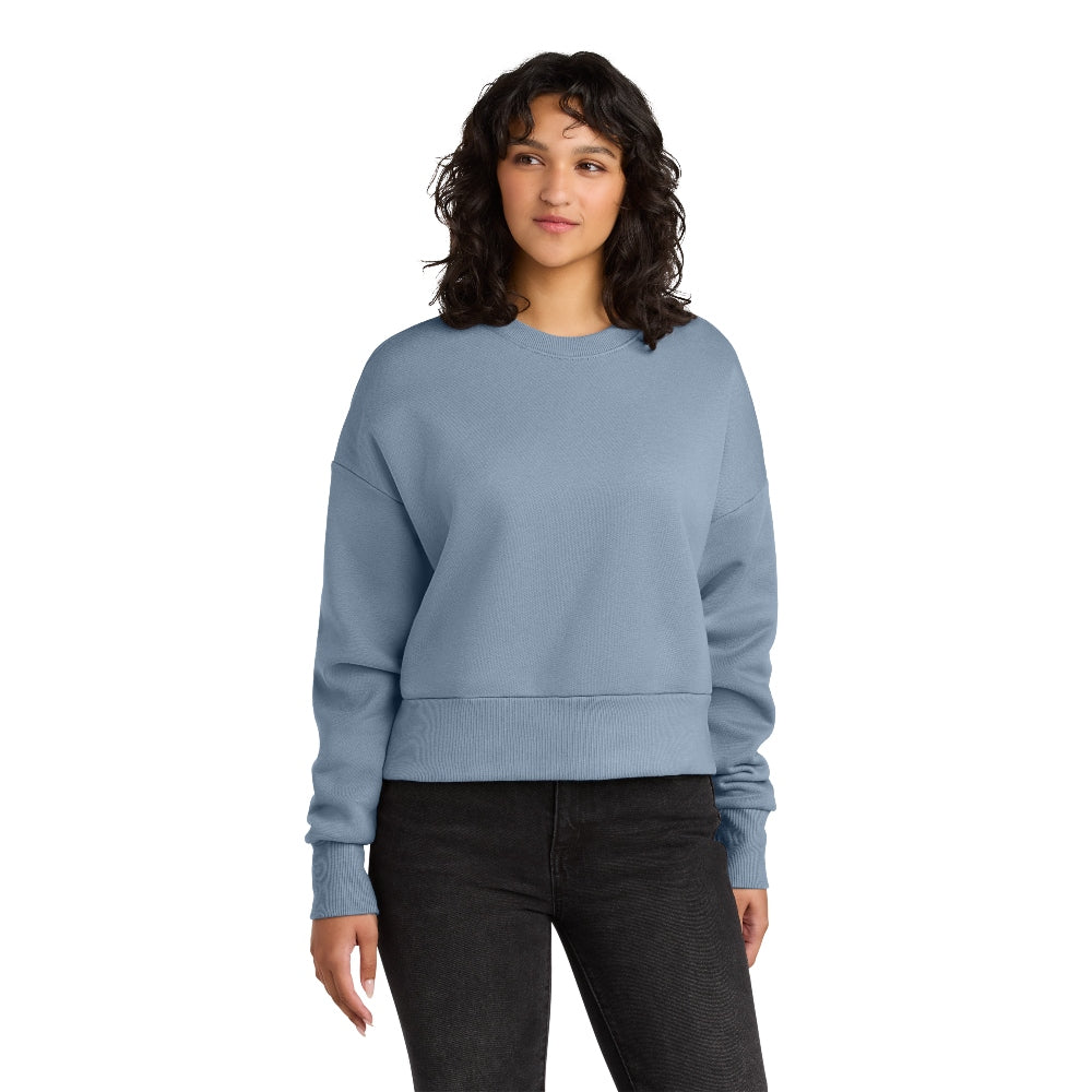 Next Level Apparel® Women’s Heavyweight Sweatshirt - Stonewash Denim