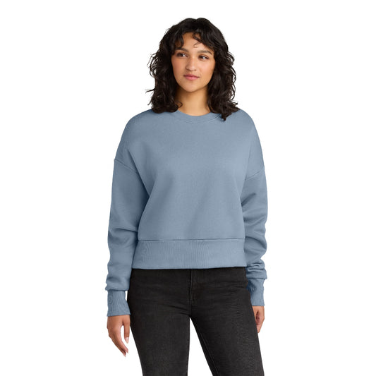 Next Level Apparel® Women’s Heavyweight Sweatshirt - Stonewash Denim