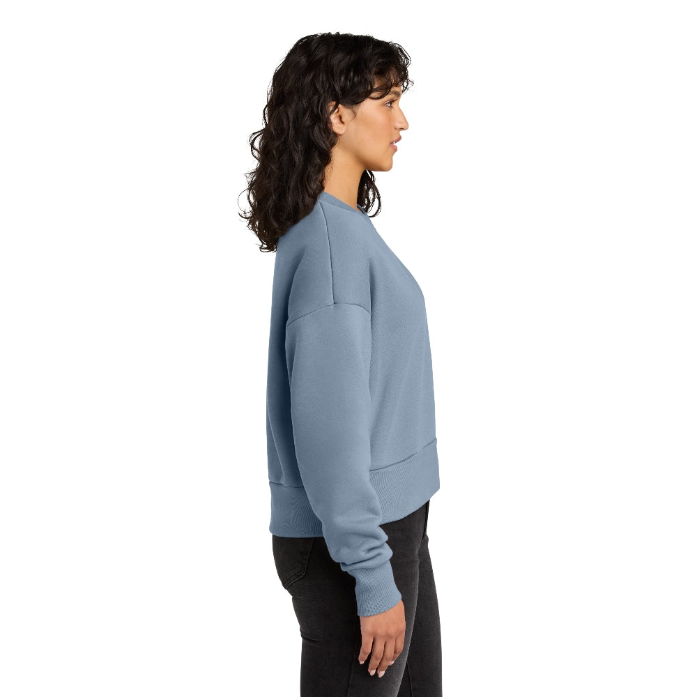 Next Level Apparel® Women’s Heavyweight Sweatshirt - Stonewash Denim