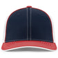 Pacific Headwear Trucker PacFlex Cap - Navy/White/Red