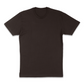 Next Level Fitted Crew Tee - Dark Chocolate