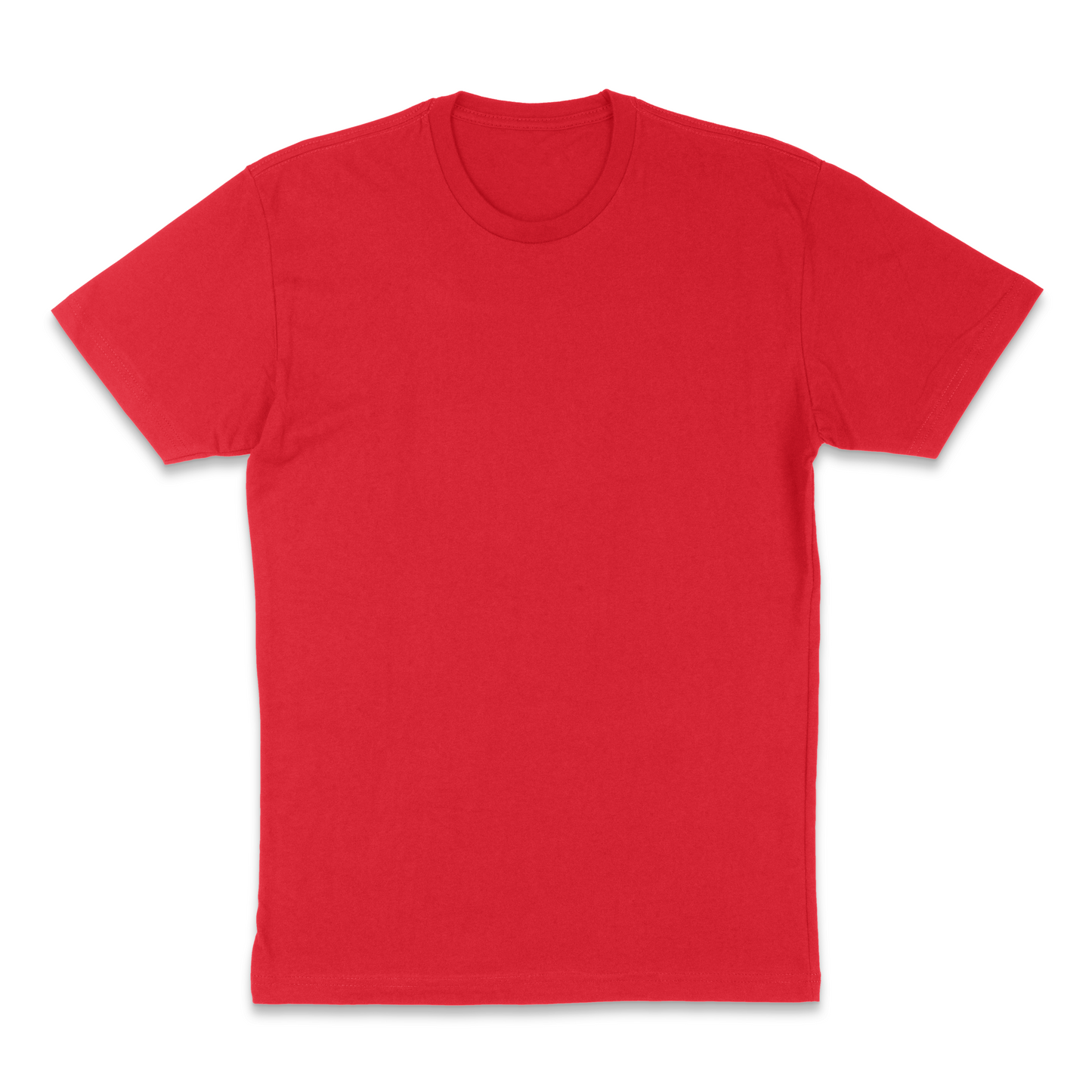 Next Level Fitted Crew Tee - Red