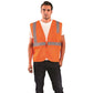 OccuNomix ECO-IMZ Type R Class 2 Value Mesh Safety Vest with Zipper - Orange