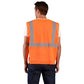 OccuNomix ECO-IMZ Type R Class 2 Value Mesh Safety Vest with Zipper - Orange