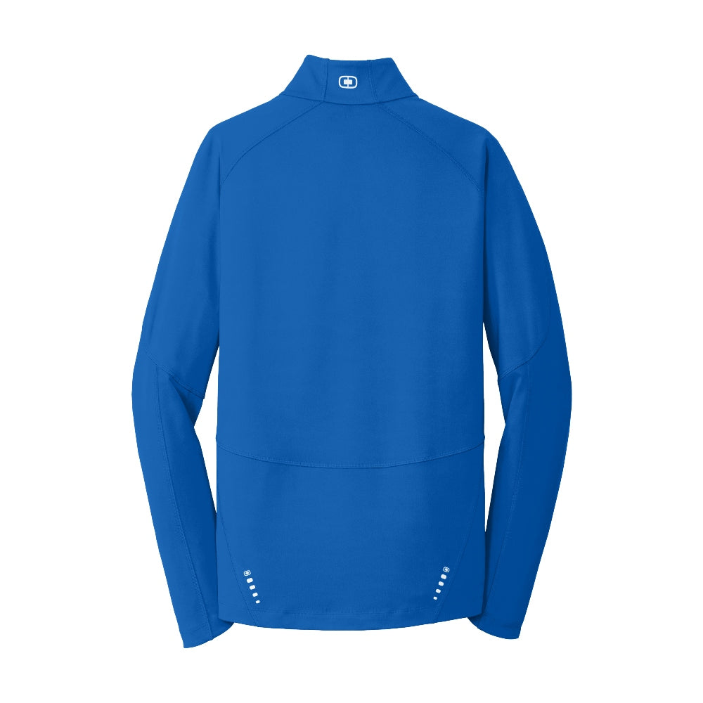 OGIO® Radius 1/4-Zip - Electric Blue