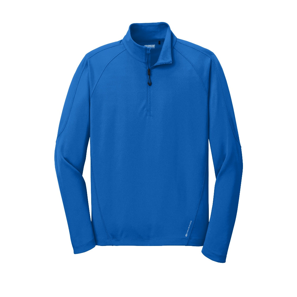 OGIO® Radius 1/4-Zip - Electric Blue