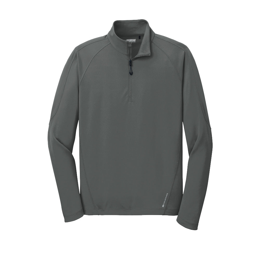 OGIO® Radius 1/4-Zip - Gear Grey