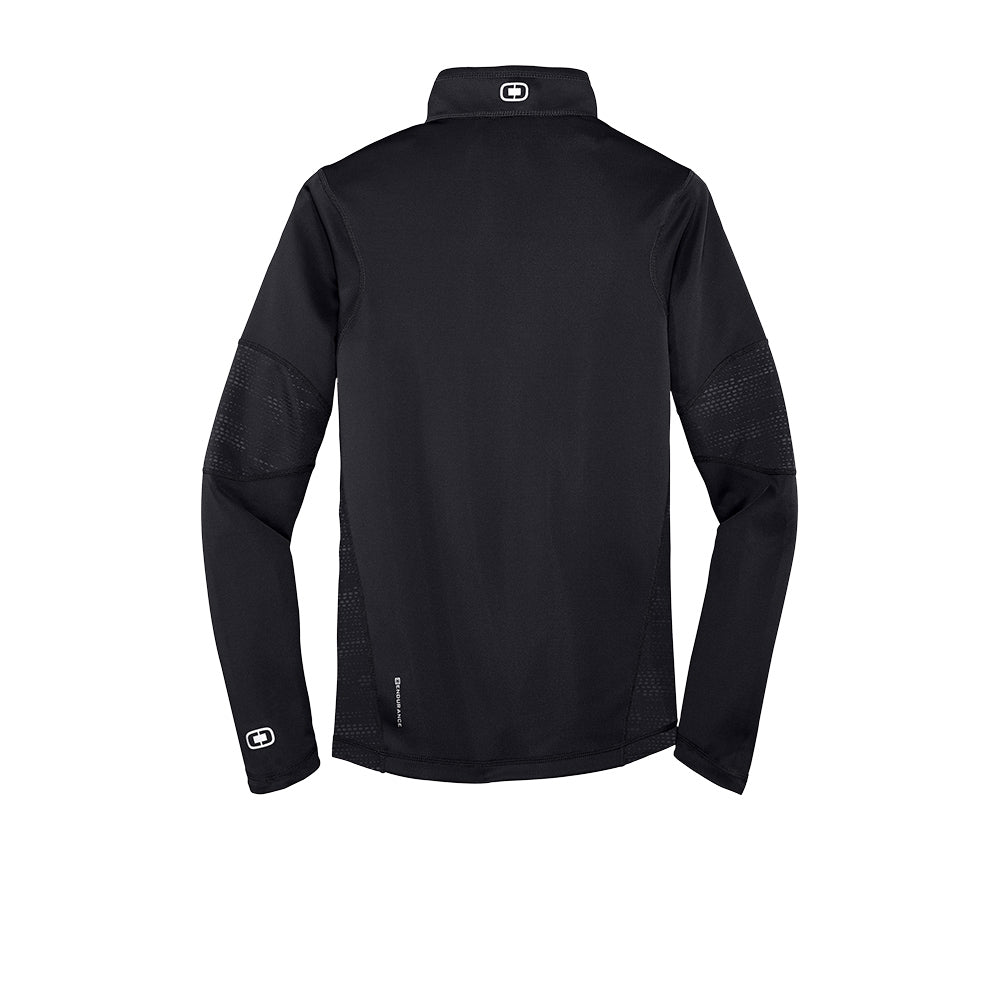 OGIO® Fulcrum 1/4-Zip - Blacktop