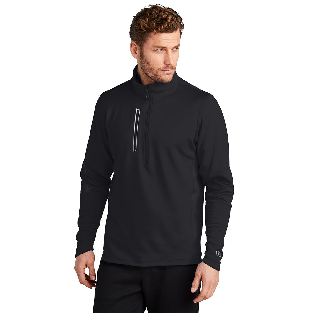 OGIO® Fulcrum 1/4-Zip - Blacktop