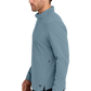 OGIO® Aspect 12-Zip Pullover - Blue Mist