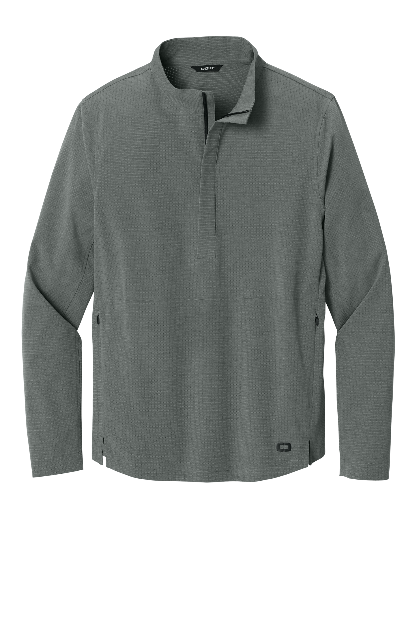 OGIO® Aspect 12-Zip Pullover - Rogue Grey