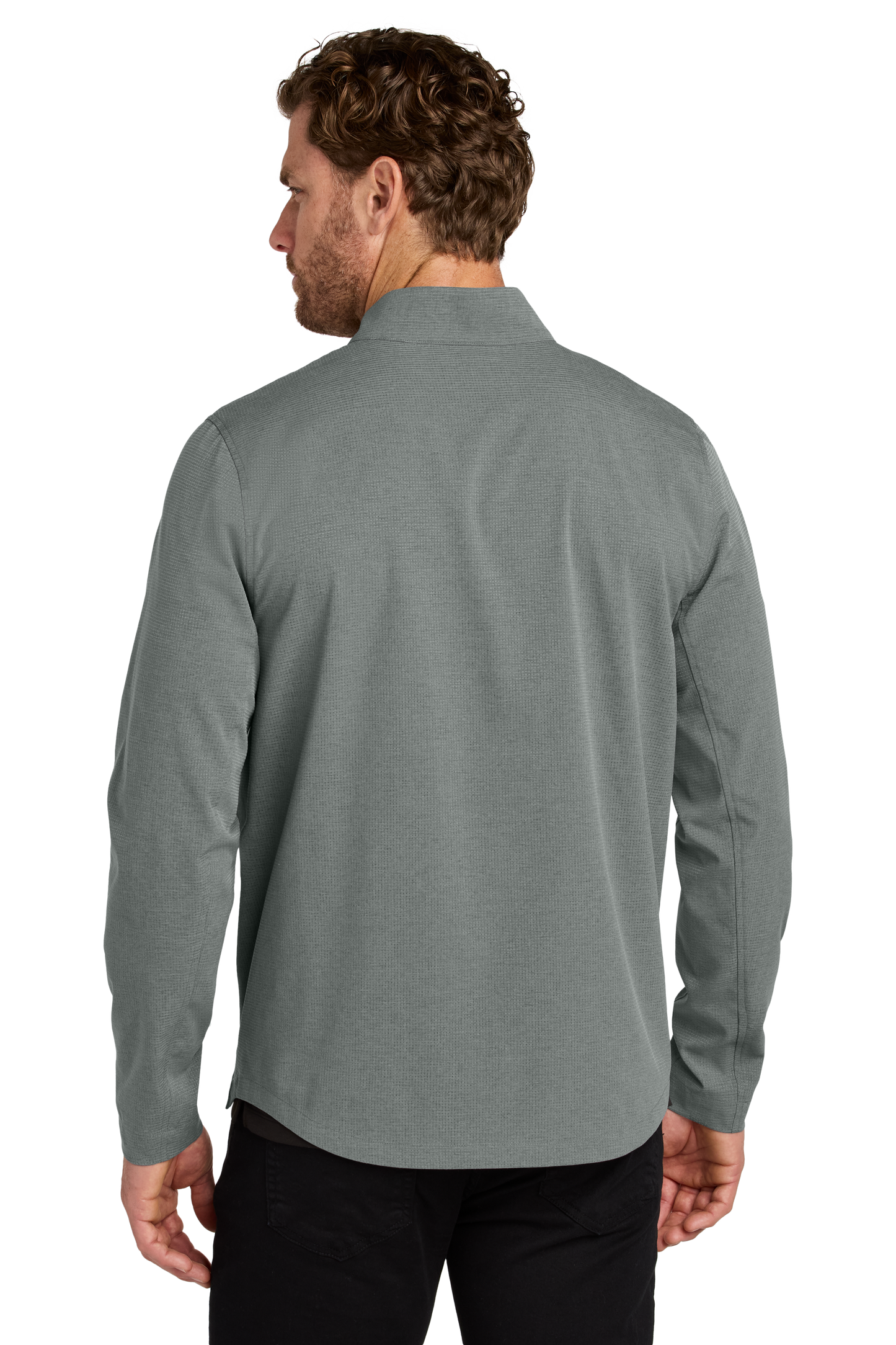 OGIO® Aspect 12-Zip Pullover - Rogue Grey