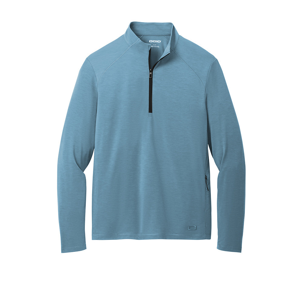 OGIO Motion 1/4 Zip - Blue Mist
