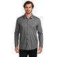 OGIO® Extend Long Sleeve Button-Up - Blacktop Heather