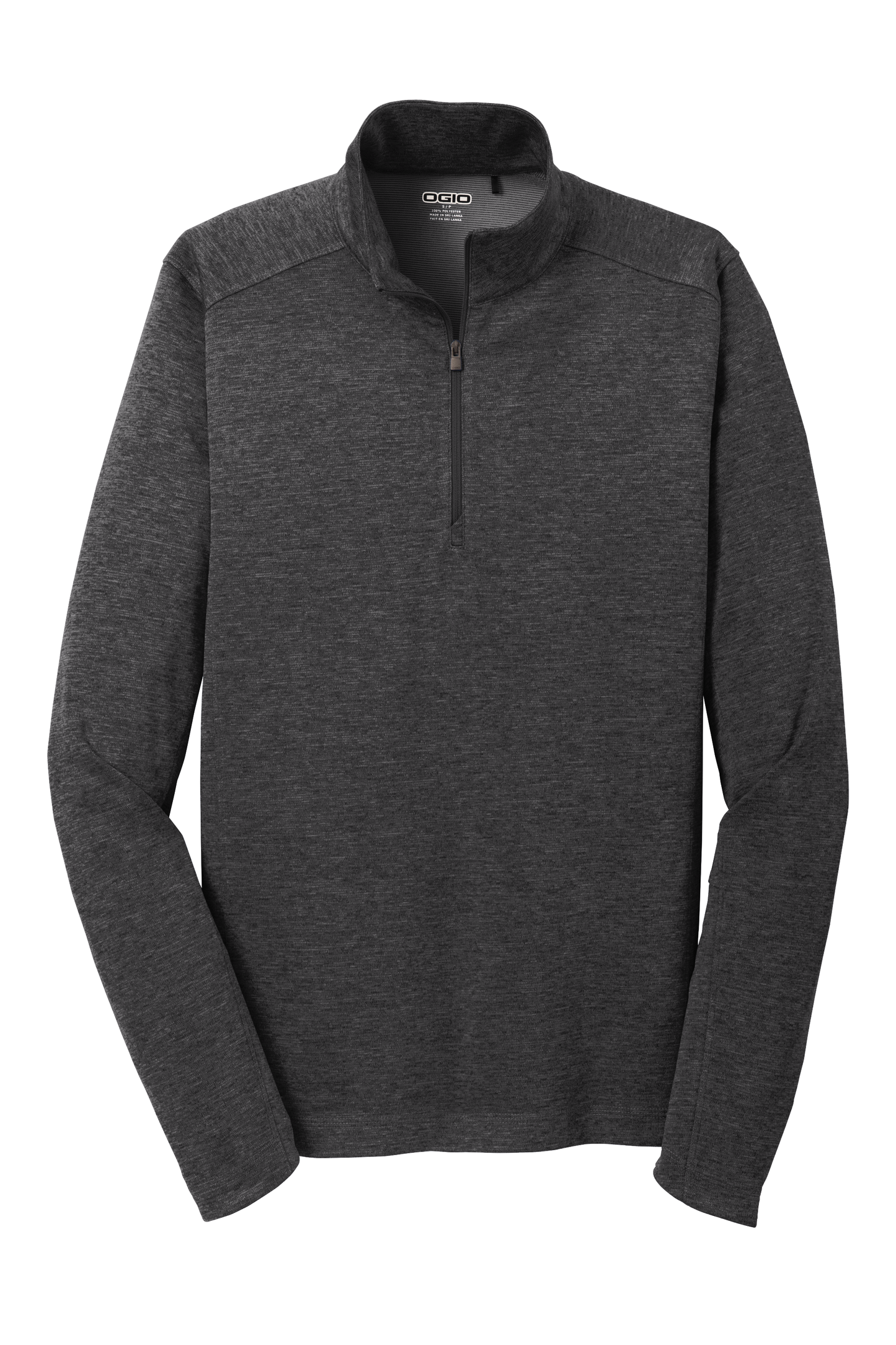 OGIO® Pixel 1/4-Zip - Blacktop