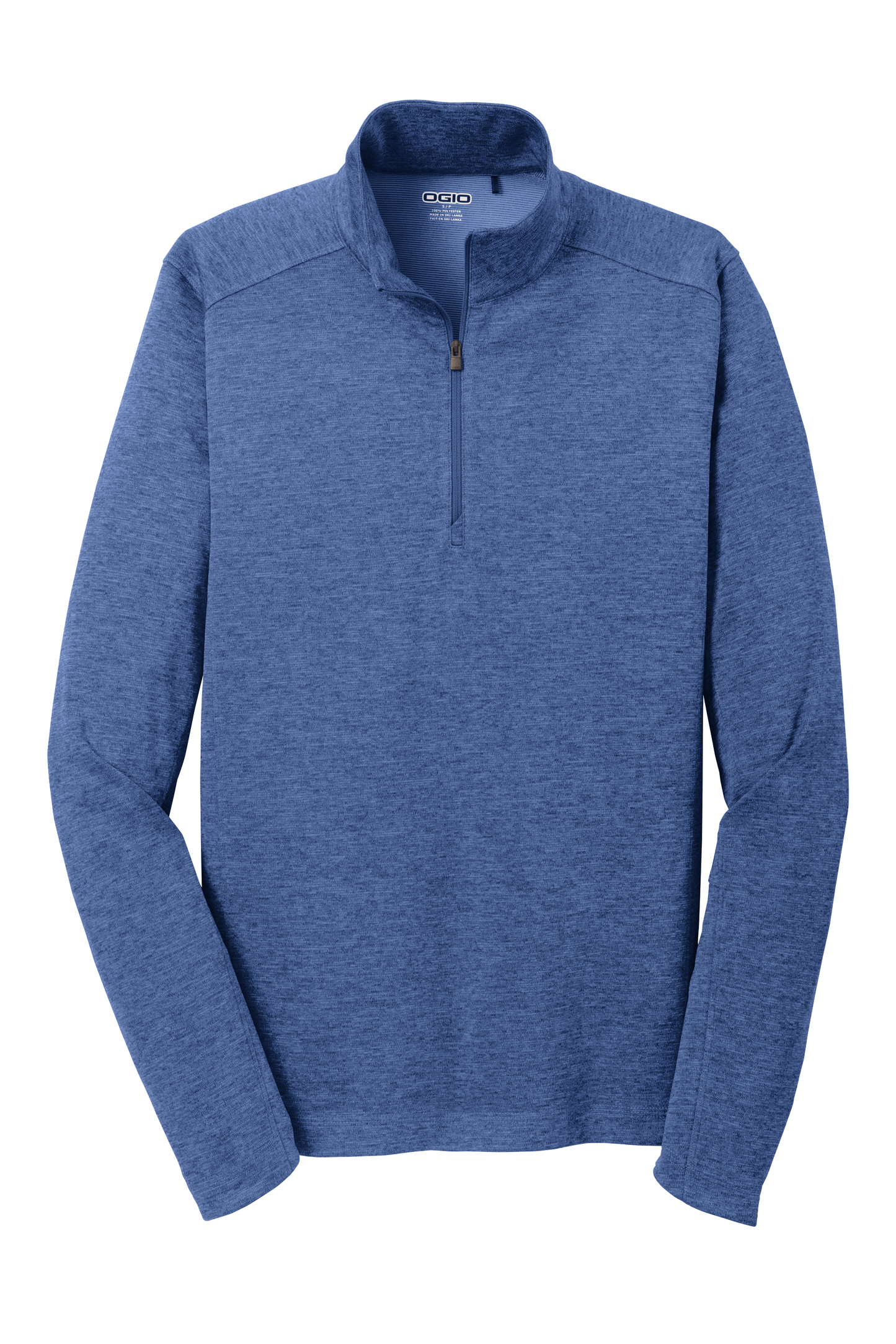OGIO® Pixel 1/4-Zip - Optic Blue