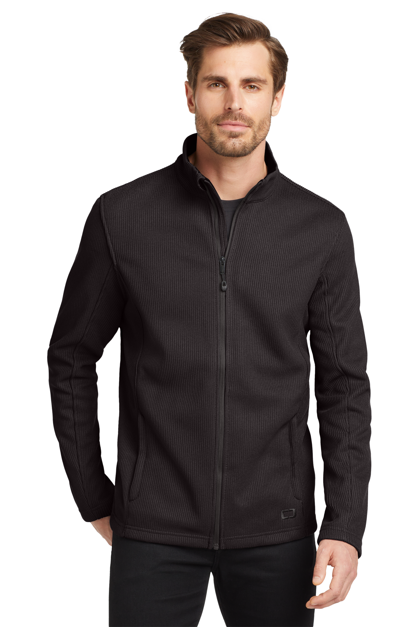 OGIO ® Grit Fleece Jacket - Blacktop