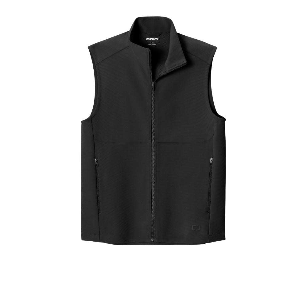 OGIO® Kinetic Soft Shell Vest - Blacktop