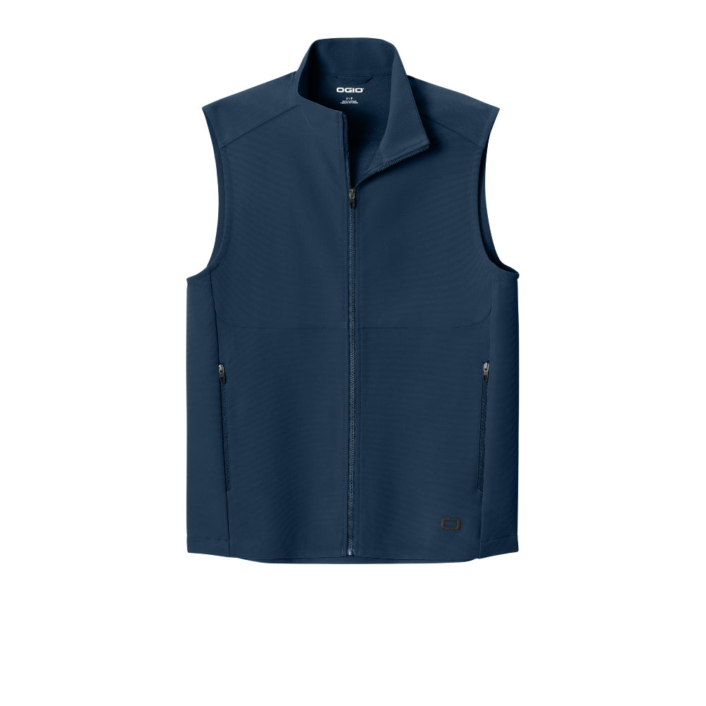 OGIO® Kinetic Soft Shell Vest - River Blue Navy