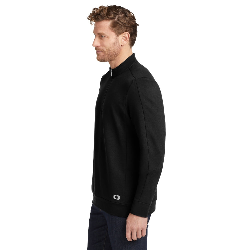 OGIO® Luuma 1/2-Zip Fleece - Blacktop