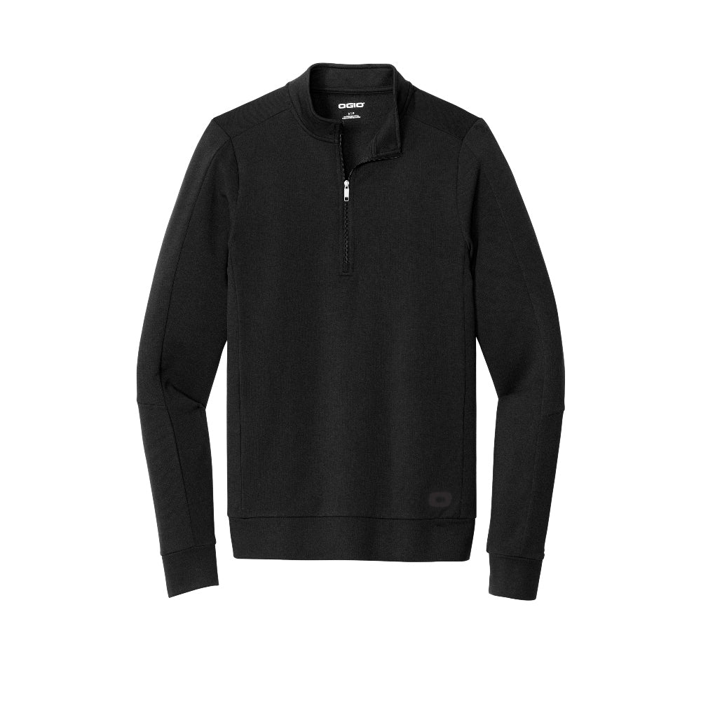 OGIO® Luuma 1/2-Zip Fleece - Blacktop