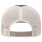 Pacific Headwear Trucker Snapback Cap - Ocean Blue/Beige/Ocean Blue