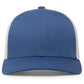 Pacific Headwear Trucker Snapback Cap - Ocean Blue/Beige/Ocean Blue