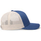 Pacific Headwear Trucker Snapback Cap - Ocean Blue/Beige/Ocean Blue