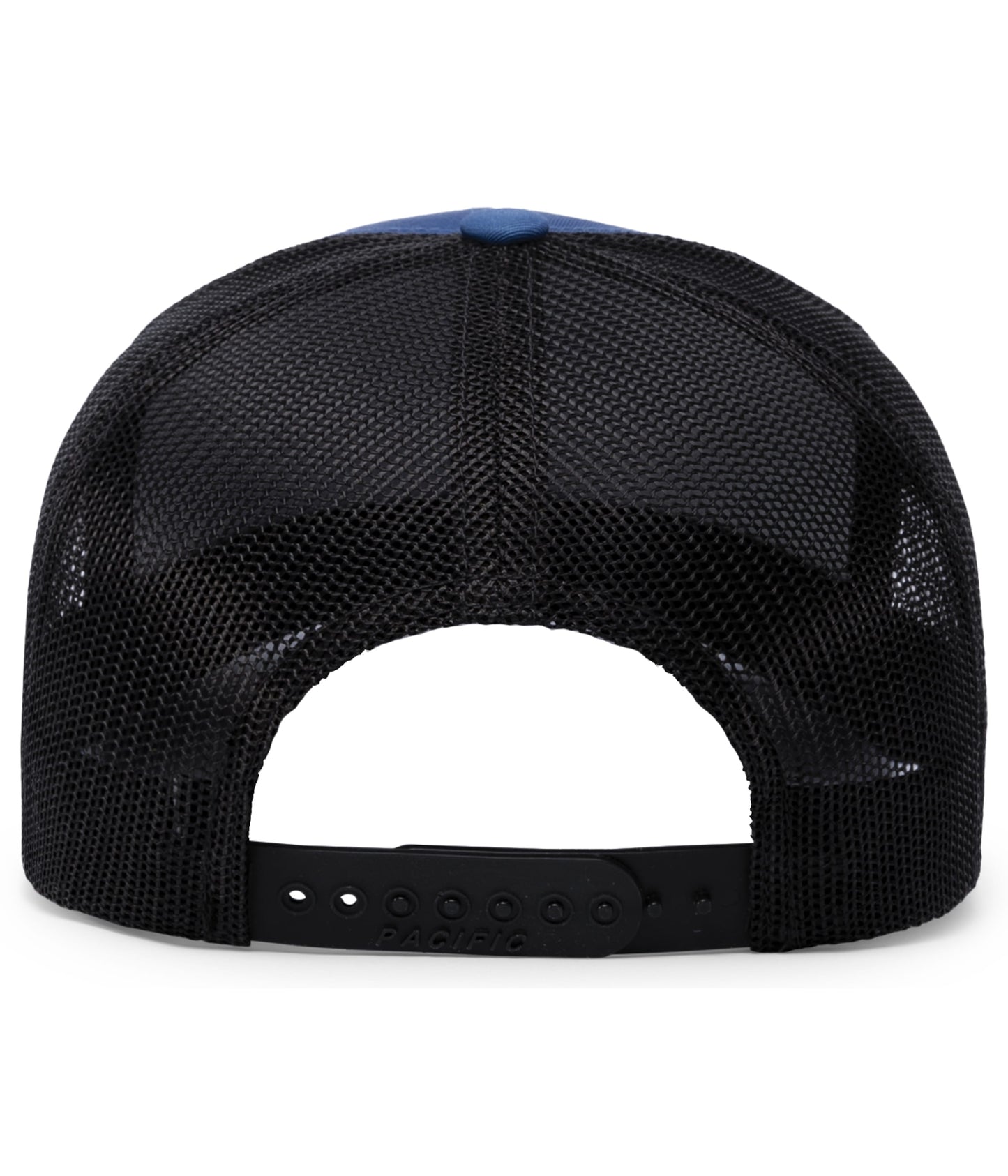 Pacific Headwear Trucker Snapback Cap - Ocean Blue/Lt Charcoal/Ocean Blue