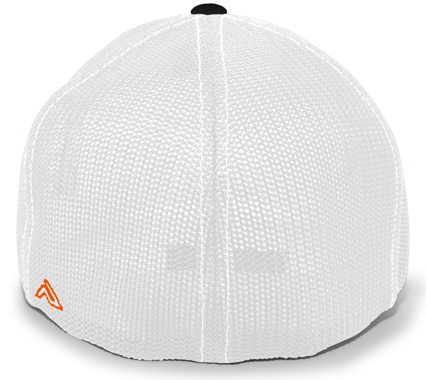 Pacific Headwear Trucker PacFlex Cap - Orange/White/Black