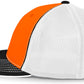 Pacific Headwear Trucker PacFlex Cap - Orange/White/Black