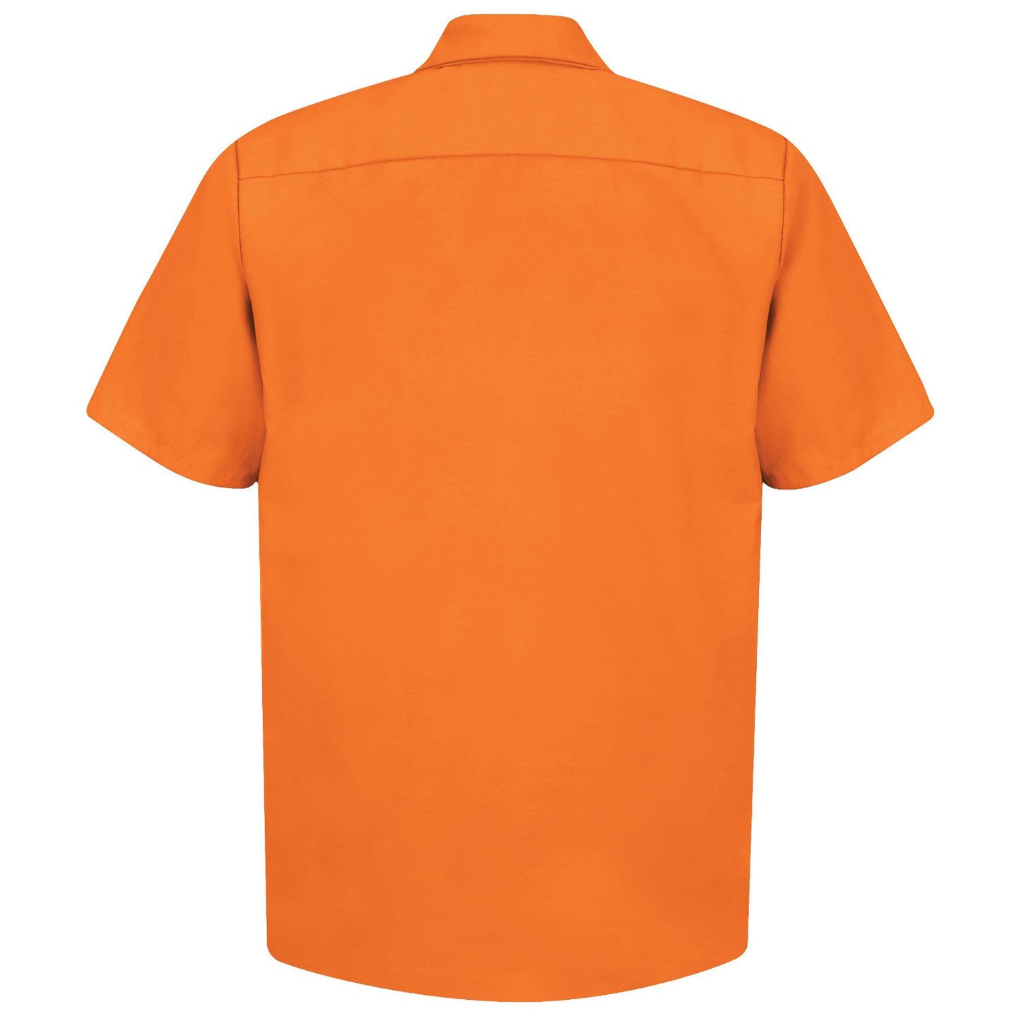 Industrial Work Shirt Short Sleeve - Orange