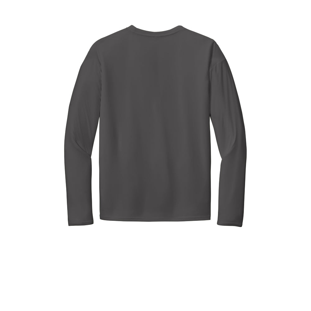 Port & Company® Long Sleeve Performance Tee - Charcoal