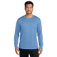 Port & Company® Long Sleeve Performance Tee - Carolina Blue
