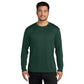 Port & Company® Long Sleeve Performance Tee - Dark Green