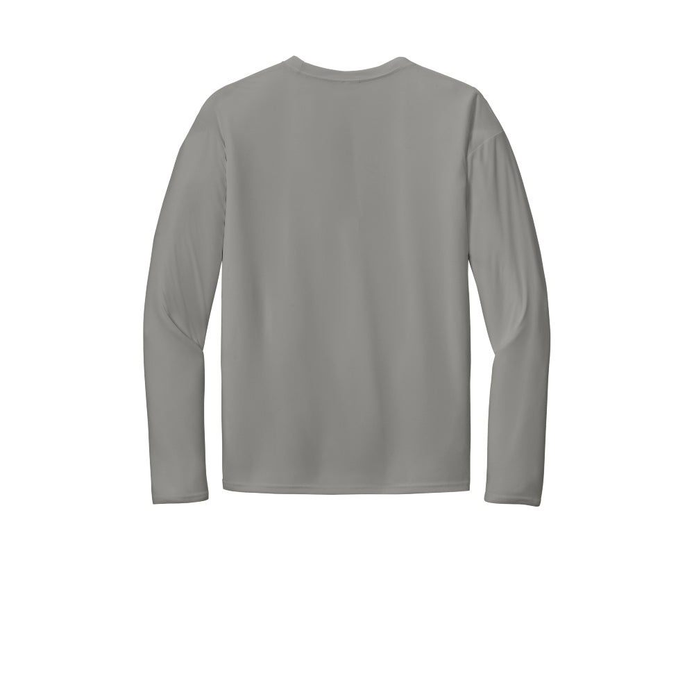 Port & Company® Long Sleeve Performance Tee - Grey Concrete