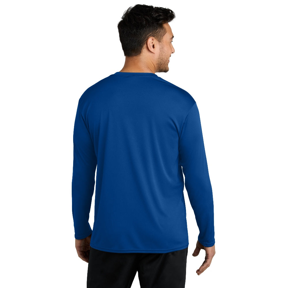 Port & Company® Long Sleeve Performance Tee - True Royal