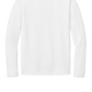 Port & Company® Long Sleeve Performance Tee - White