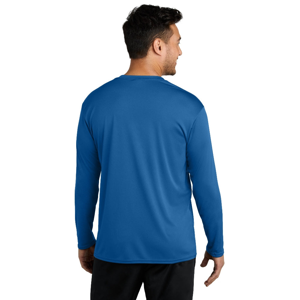 Port & Company® Long Sleeve Performance Tee - Royal