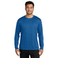 Port & Company® Long Sleeve Performance Tee - Royal