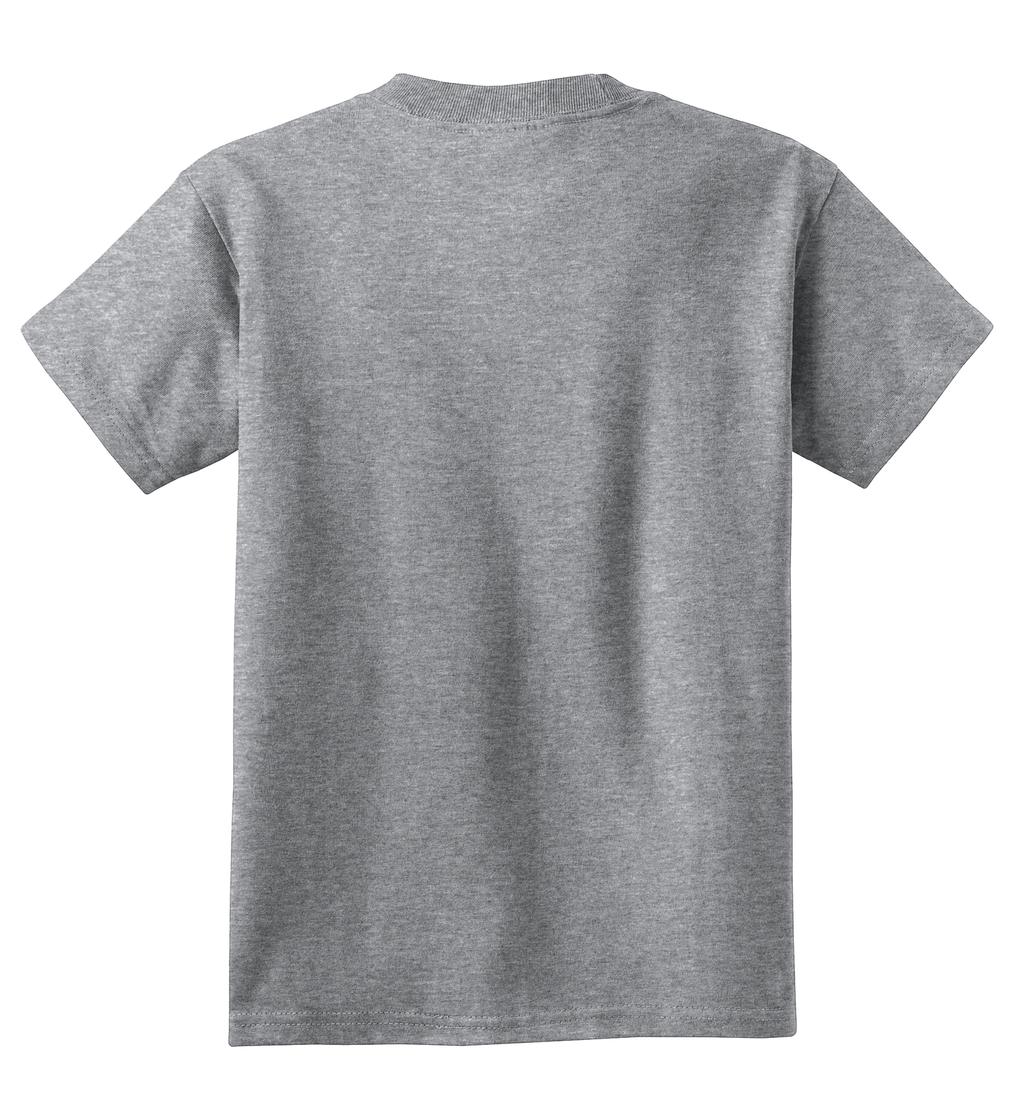 Port & Company® Youth Core Cotton Tee - Athletic Heather
