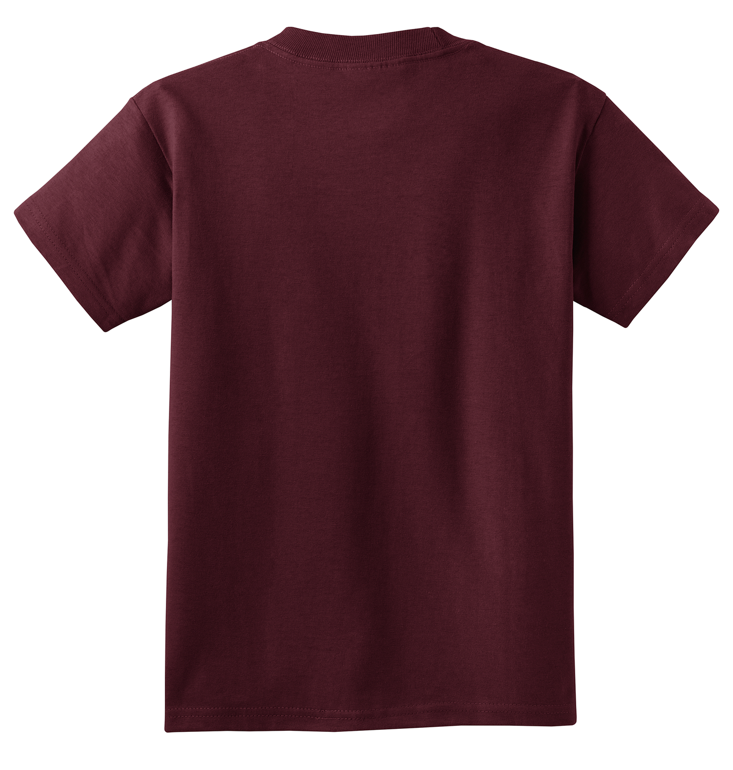 Port & Company® Youth Core Cotton Tee - Athletic Maroon