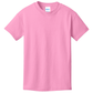Port & Company® Youth Core Cotton Tee - Candy Pink