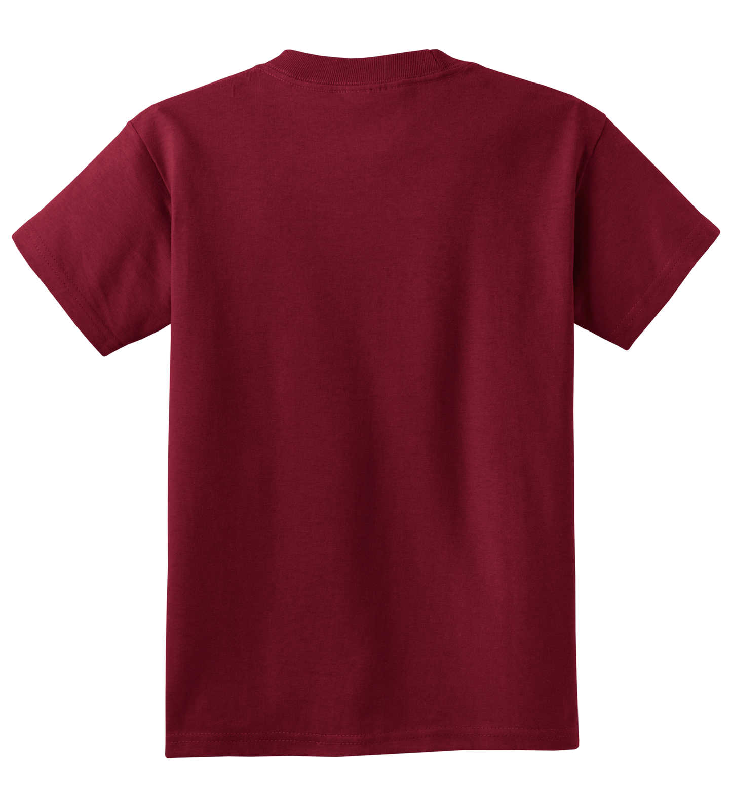 Port & Company® Youth Core Cotton Tee - Cardinal