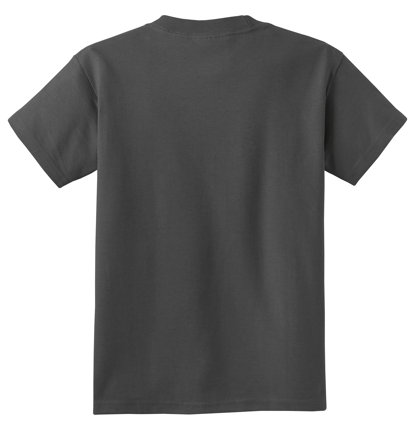 Port & Company® Youth Core Cotton Tee - Charcoal
