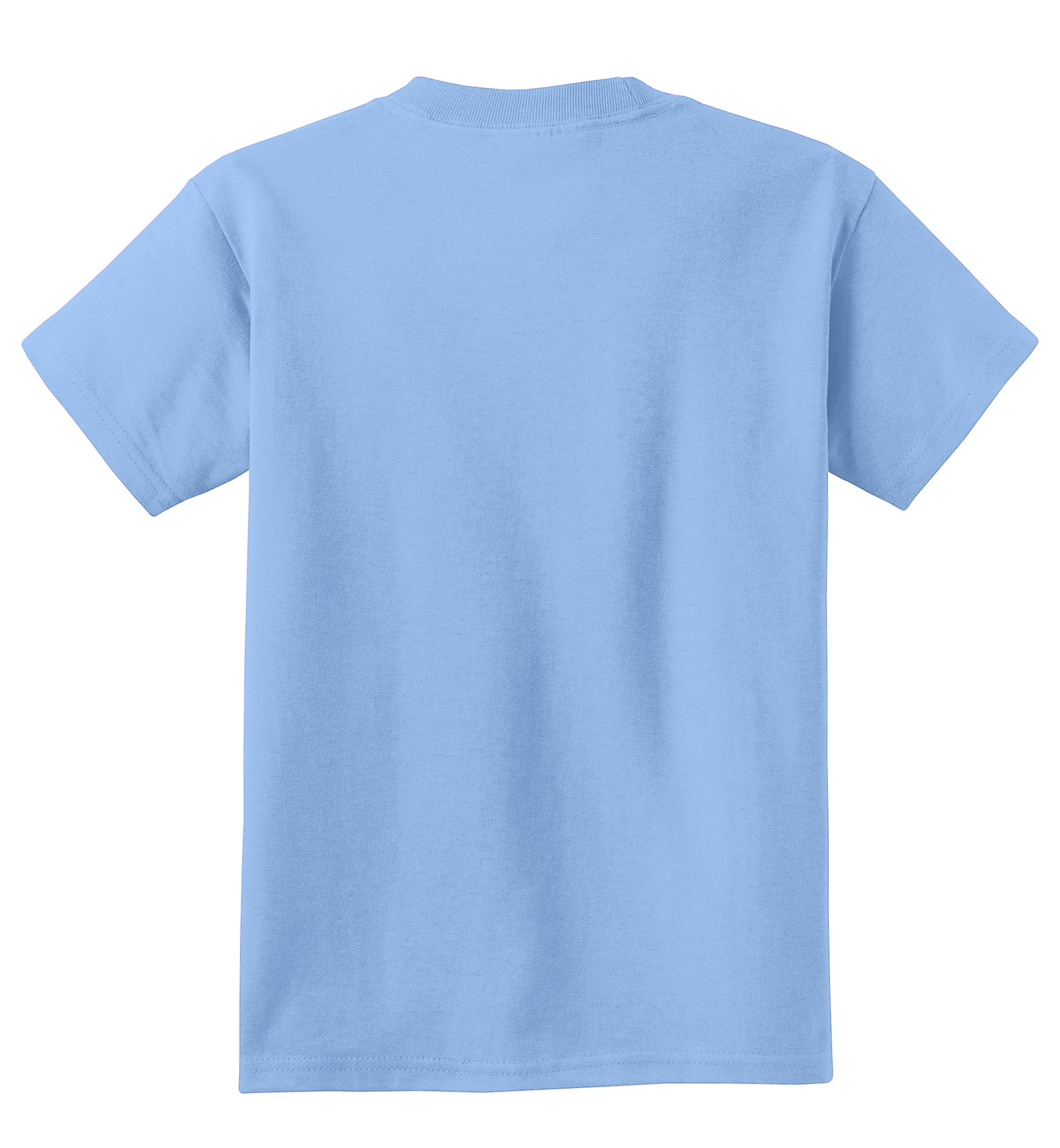 Port & Company® Youth Core Cotton Tee - Light Blue