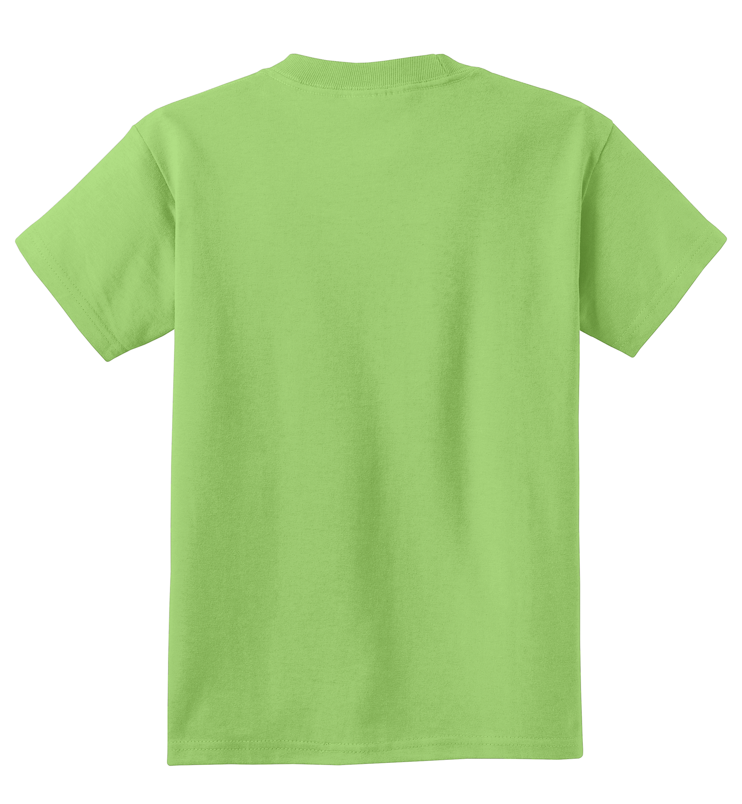 Port & Company® Youth Core Cotton Tee - Lime