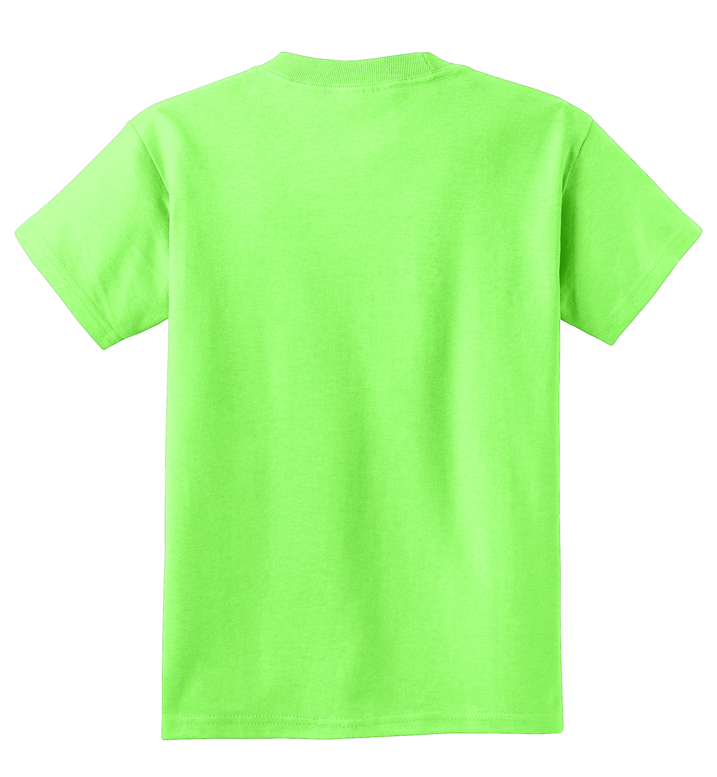 Port & Company® Youth Core Cotton Tee - Neon Green