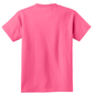 Port & Company® Youth Core Cotton Tee - Neon Pink