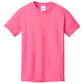 Port & Company® Youth Core Cotton Tee - Neon Pink